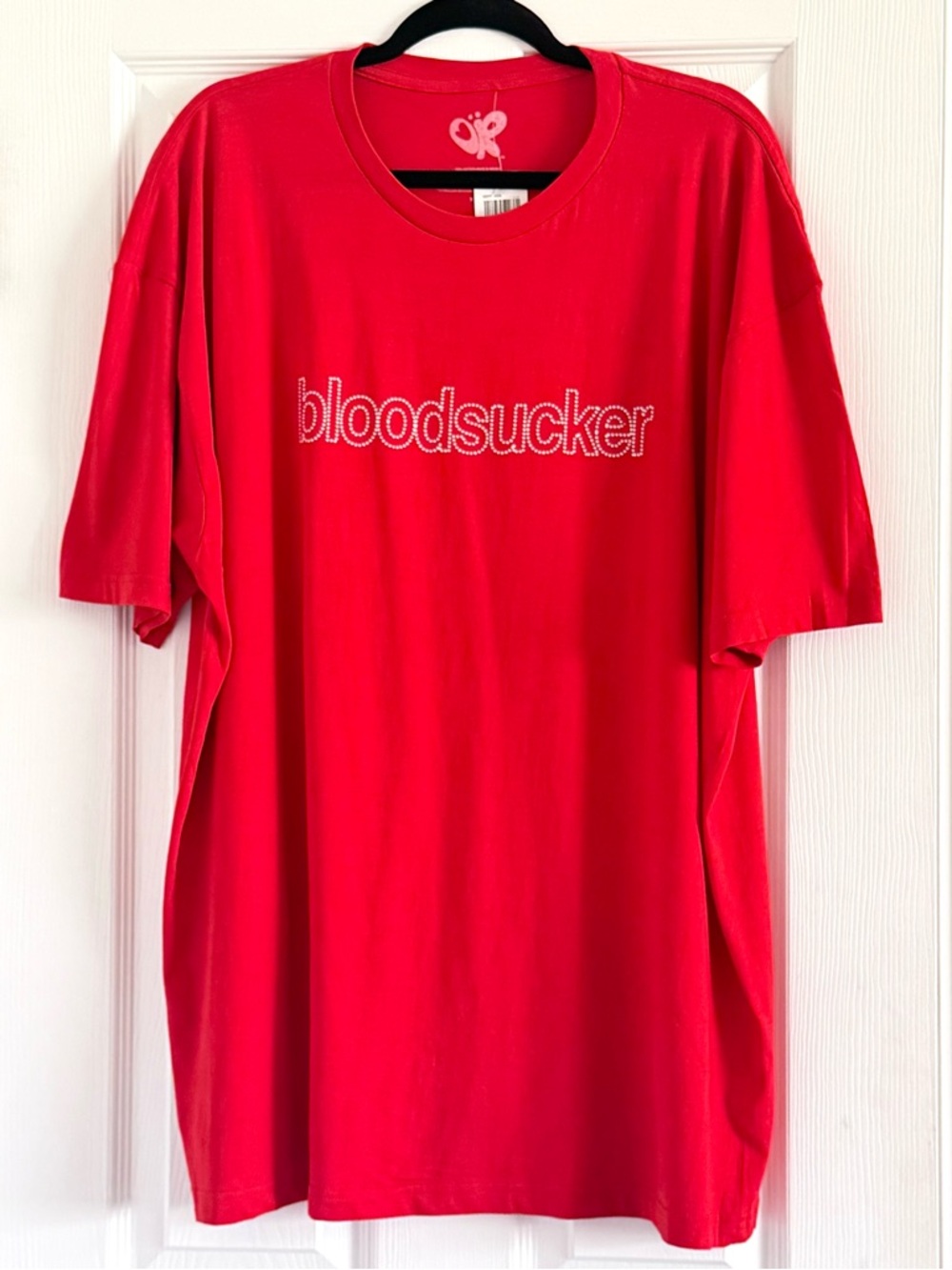 Olivia Rodrigo Bloodsucker Graphic Short-Sleeve Tee - Red 3XL
